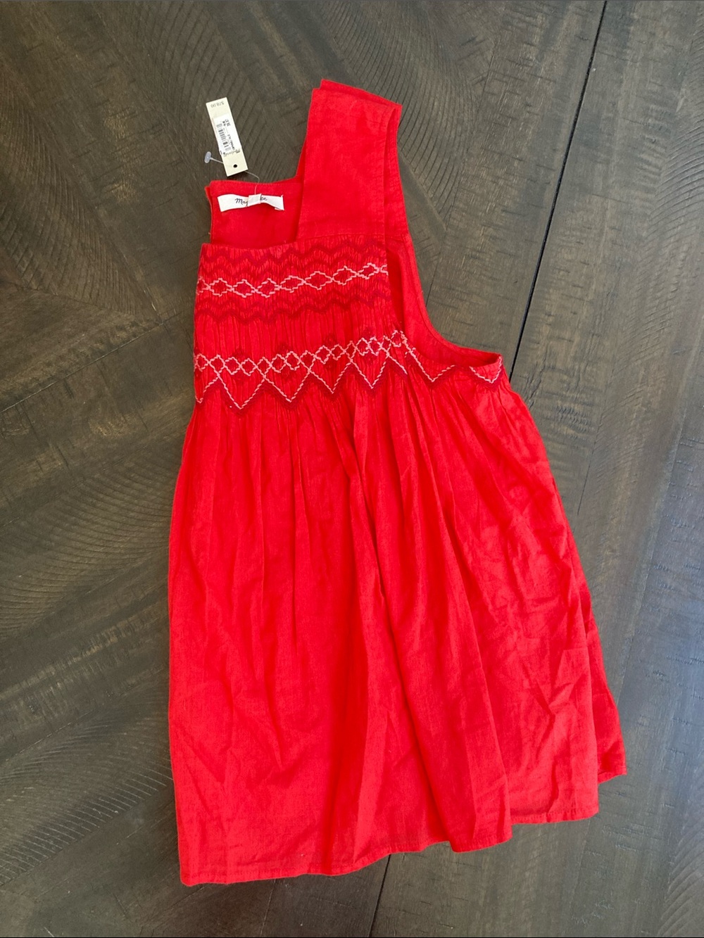 Women’s Madewell Red Top with tags on